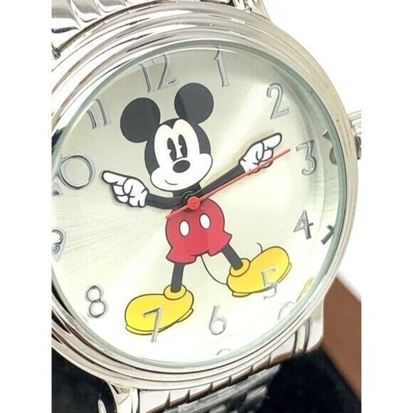 Disney Mickey Mouse Women\'s Watch WDS000684 Quartz 38mm Silver Dial Steel main image 3